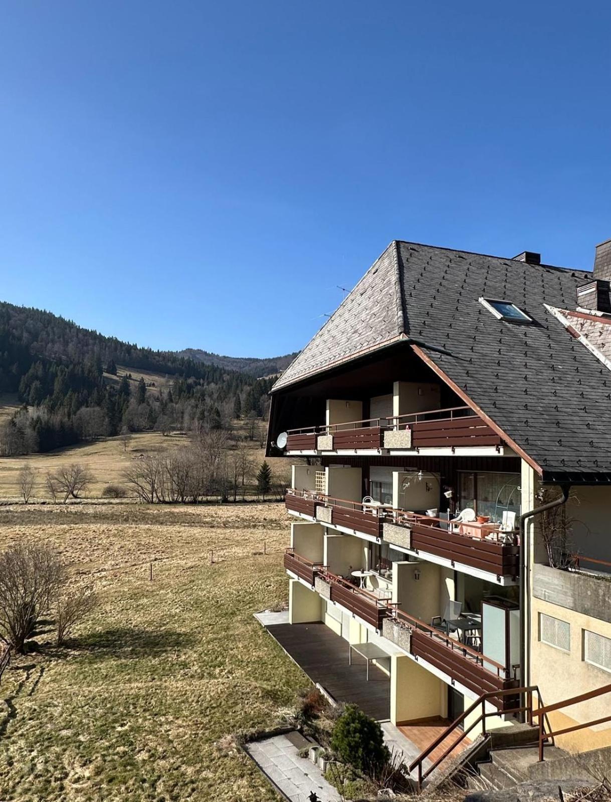 Apartment Schwinbachblick Mit 2 Balkonen St. Blasien Exterior photo